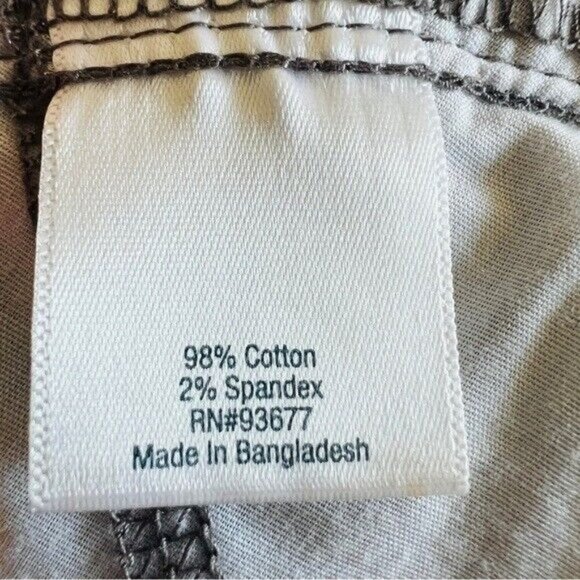 St. John's Bay Women's Straight Leg Pants - Gray - Picture 7 of 11